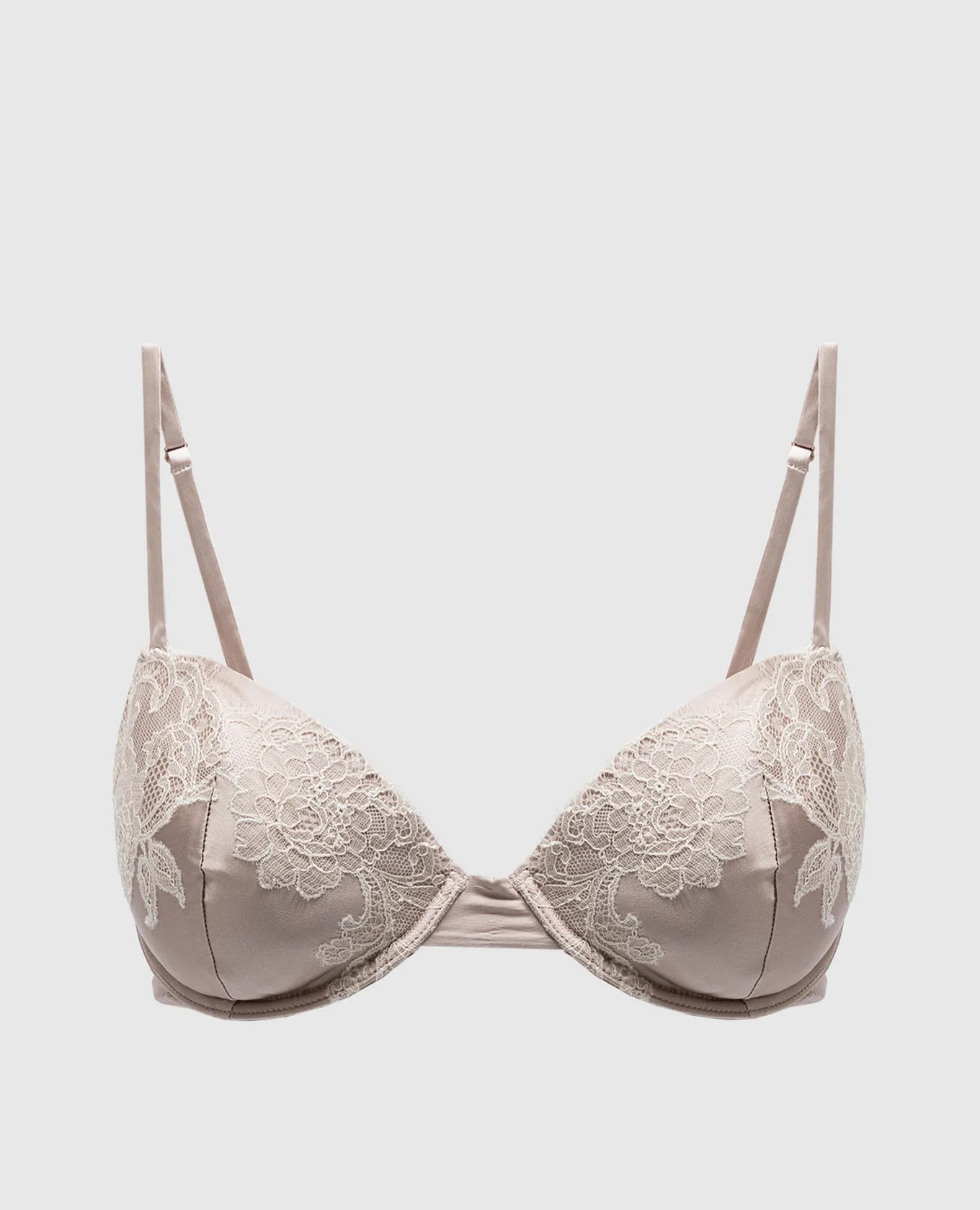 Carine Gilson Beige bodice with lace appliqué