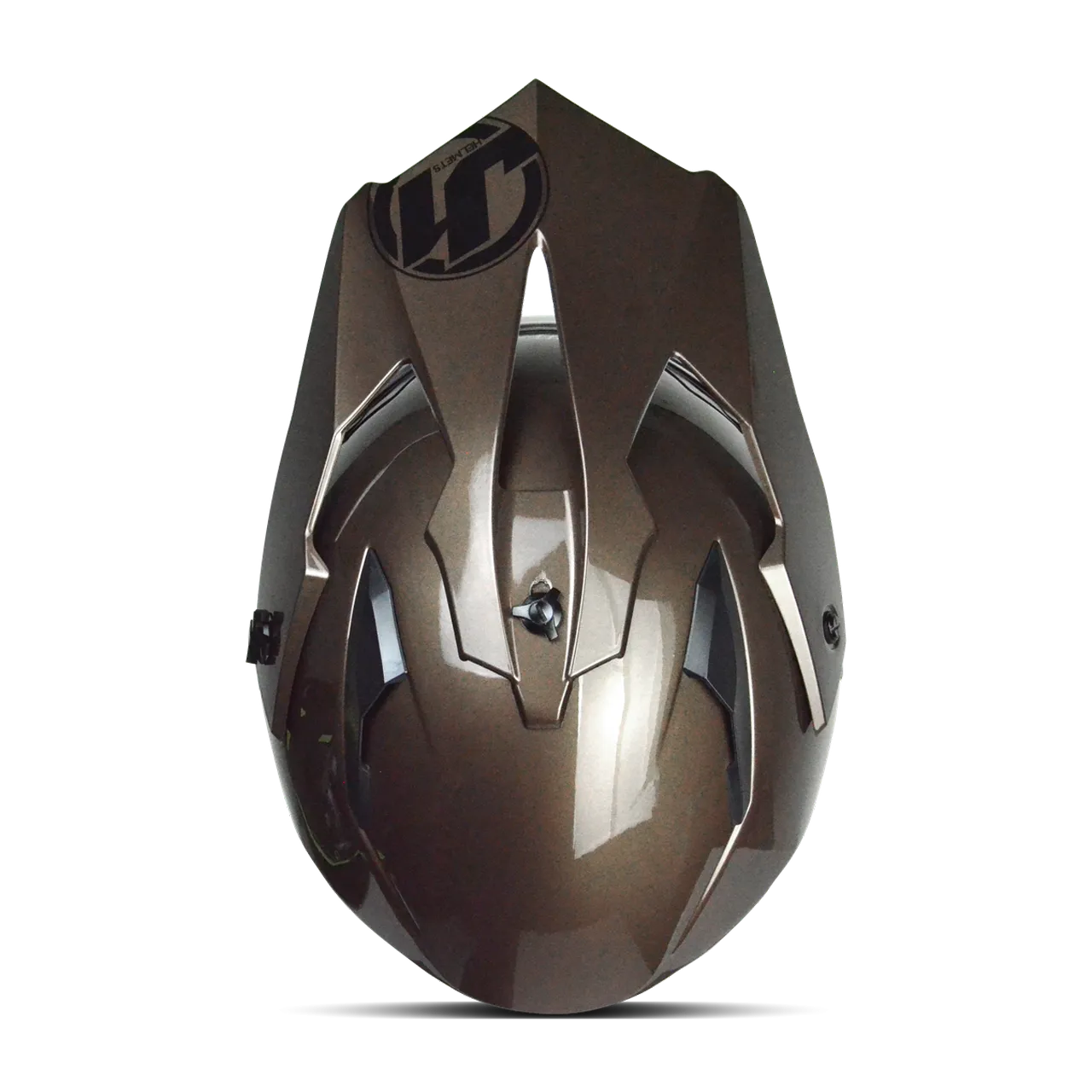 Casco Adventure Just1 J14 Solid Marrón