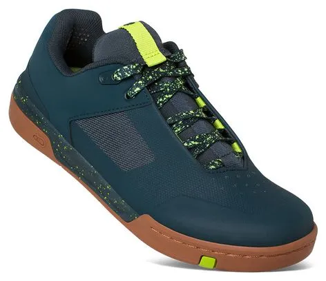 Crankbrothers Zapatillas MTB Crankbrothers Stamp Lace Limited Edition Splatter Blue / Lime Green