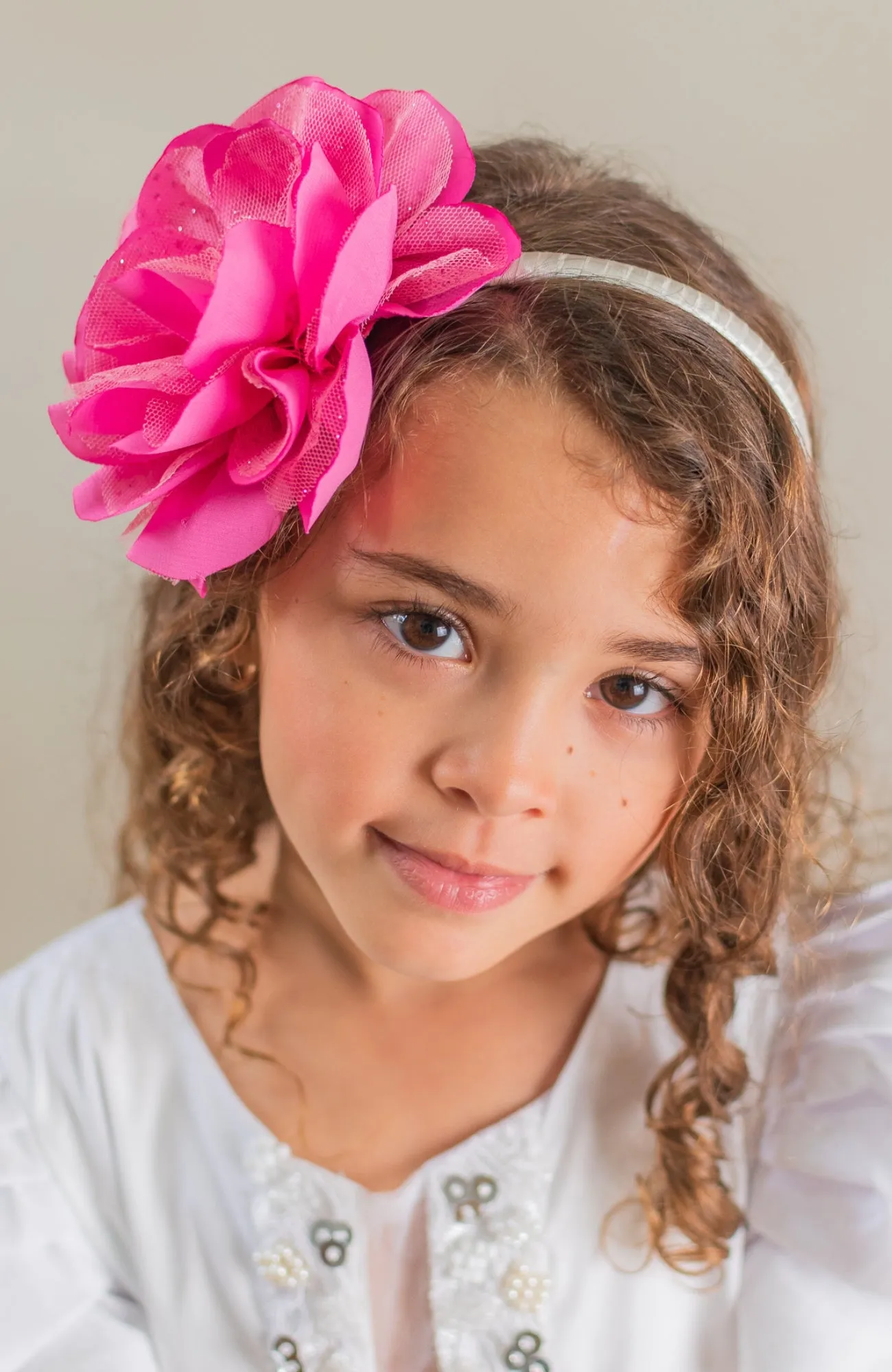 DIADEMA SOY VIRTUOSA  FUCSIA