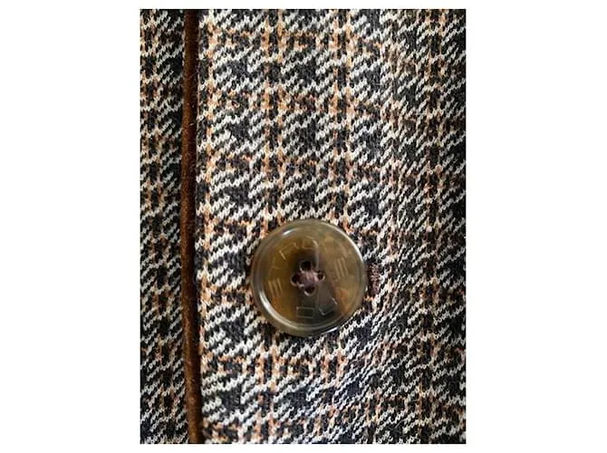 Etro Chaqueta marrón jaspeado Marrón oscuro 