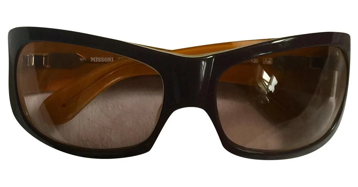 Gafas de sol Missoni con estuche Púrpura 