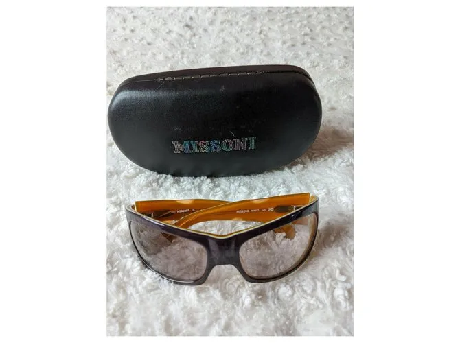 Gafas de sol Missoni con estuche Púrpura 