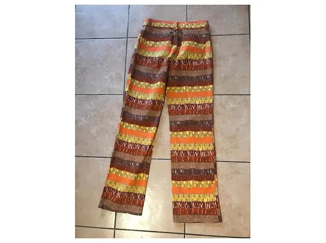 Jean Paul Gaultier Pantalones Multicolor 