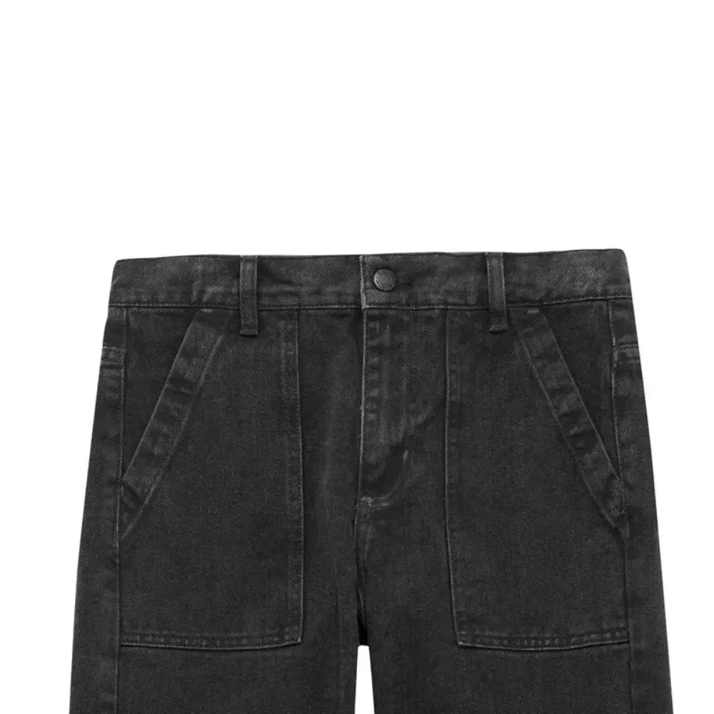 Jean silueta wide leg cargo