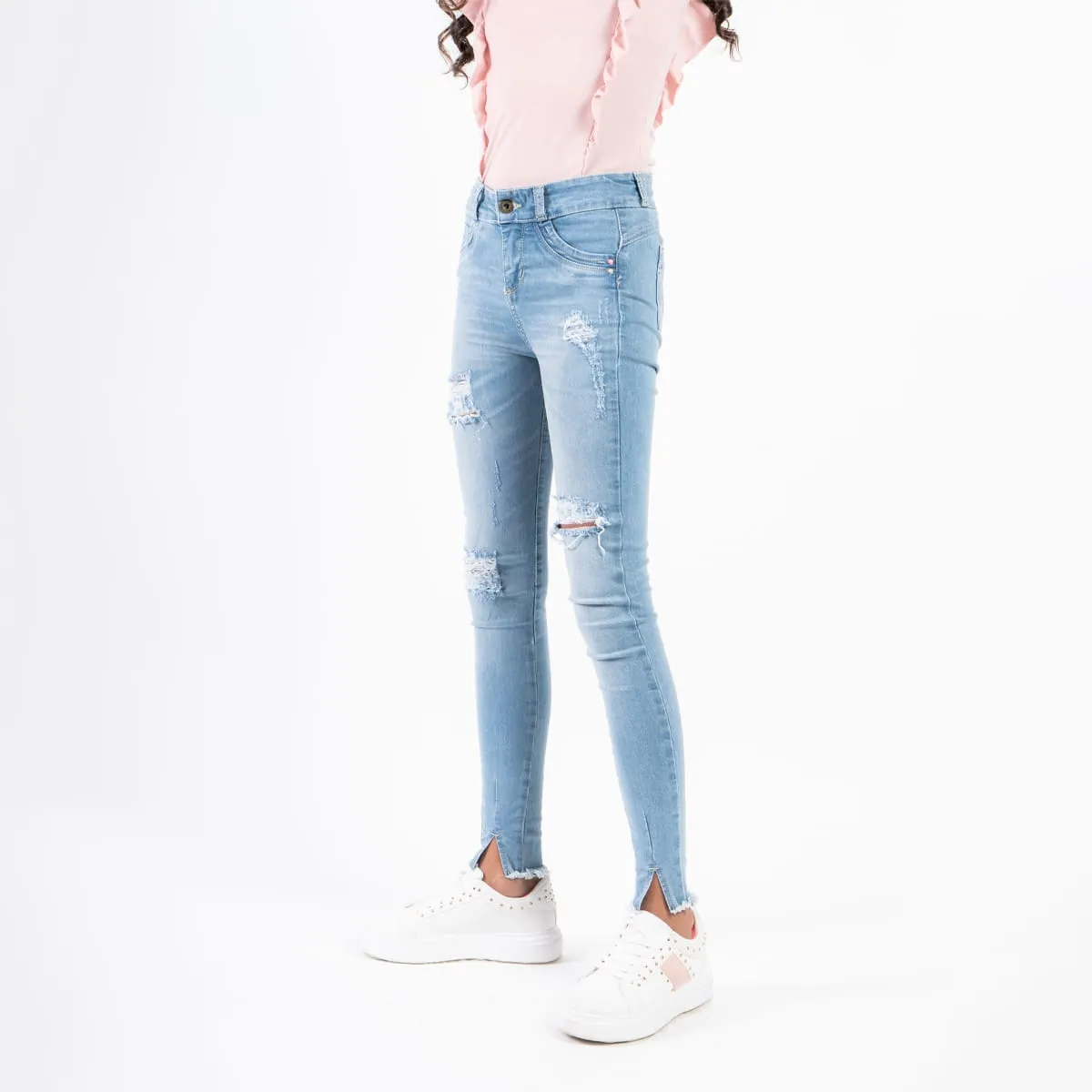 Jean Skinny Tiro Medio Now Tarantos