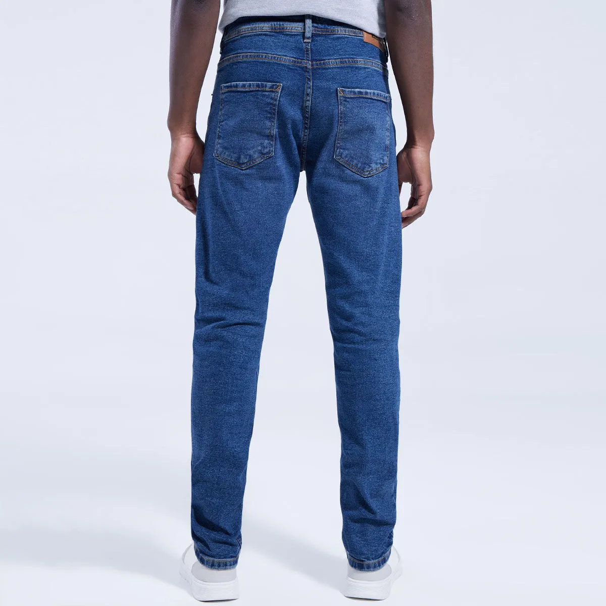 Jean Skinny Tono Oscuro