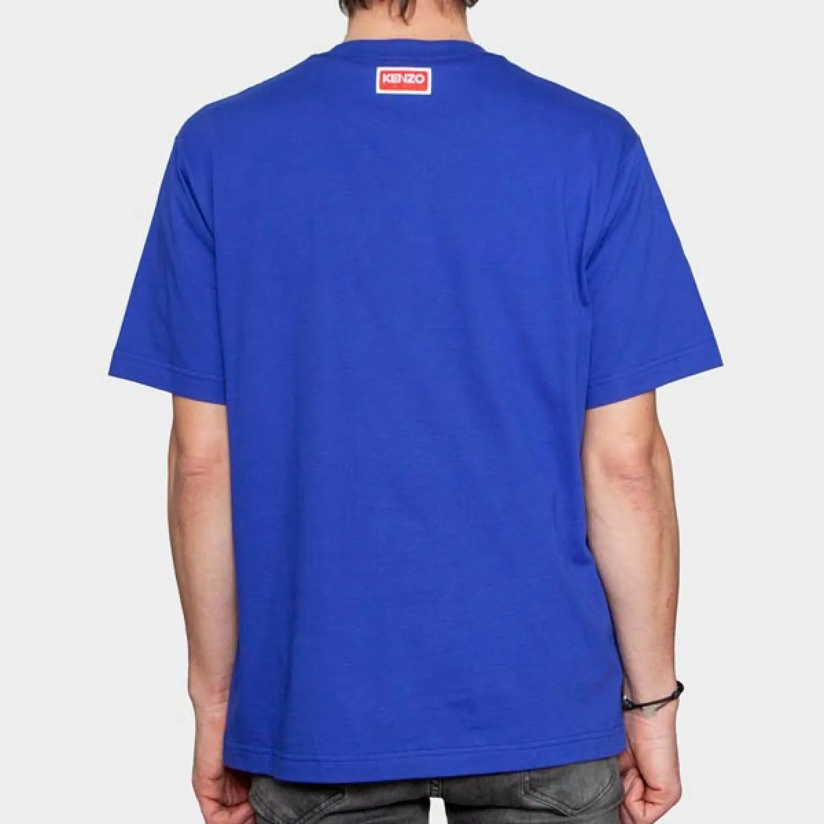 KENZO  CAMISETA LUCKY TIGER AZUL