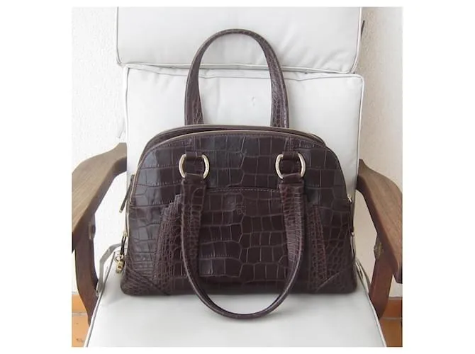 Lancel Adjani Marrón oscuro 