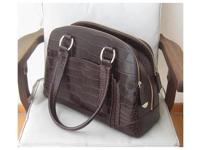 Lancel Adjani Marrón oscuro 