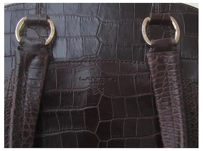 Lancel Adjani Marrón oscuro 