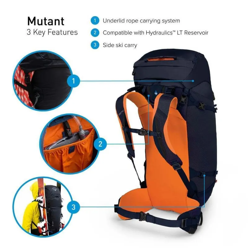MOCHILA MUTANT 38 (BLACK ICE)  OSPREY