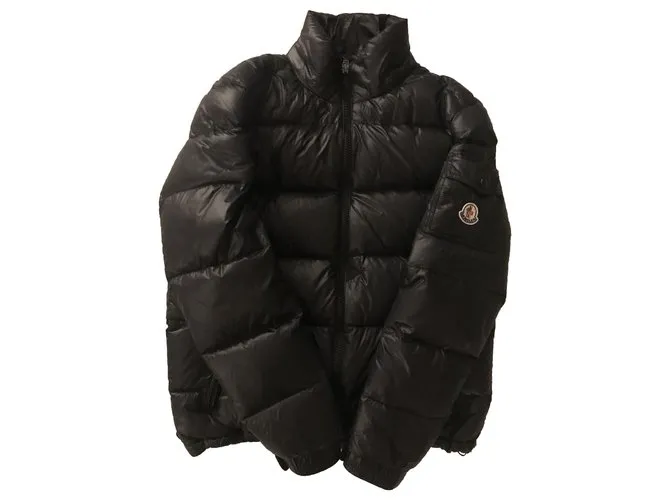 Moncler chaqueta abajo Marrón oscuro 