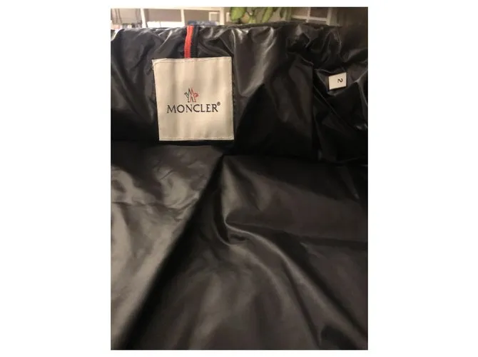 Moncler chaqueta abajo Marrón oscuro 
