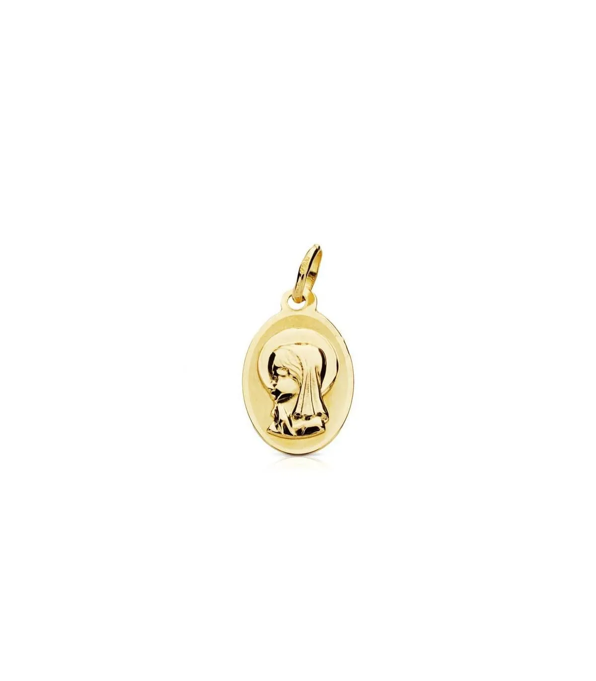 Médaille Vierge Ovale 9 K