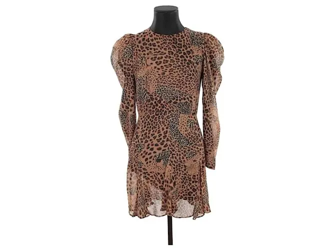 The Kooples Vestido marrón Castaño 