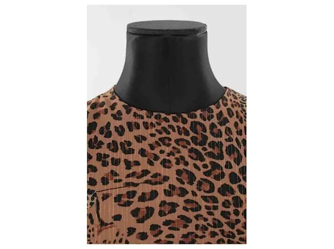 The Kooples Vestido marrón Castaño 