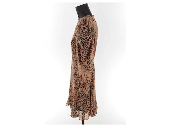 The Kooples Vestido marrón Castaño 
