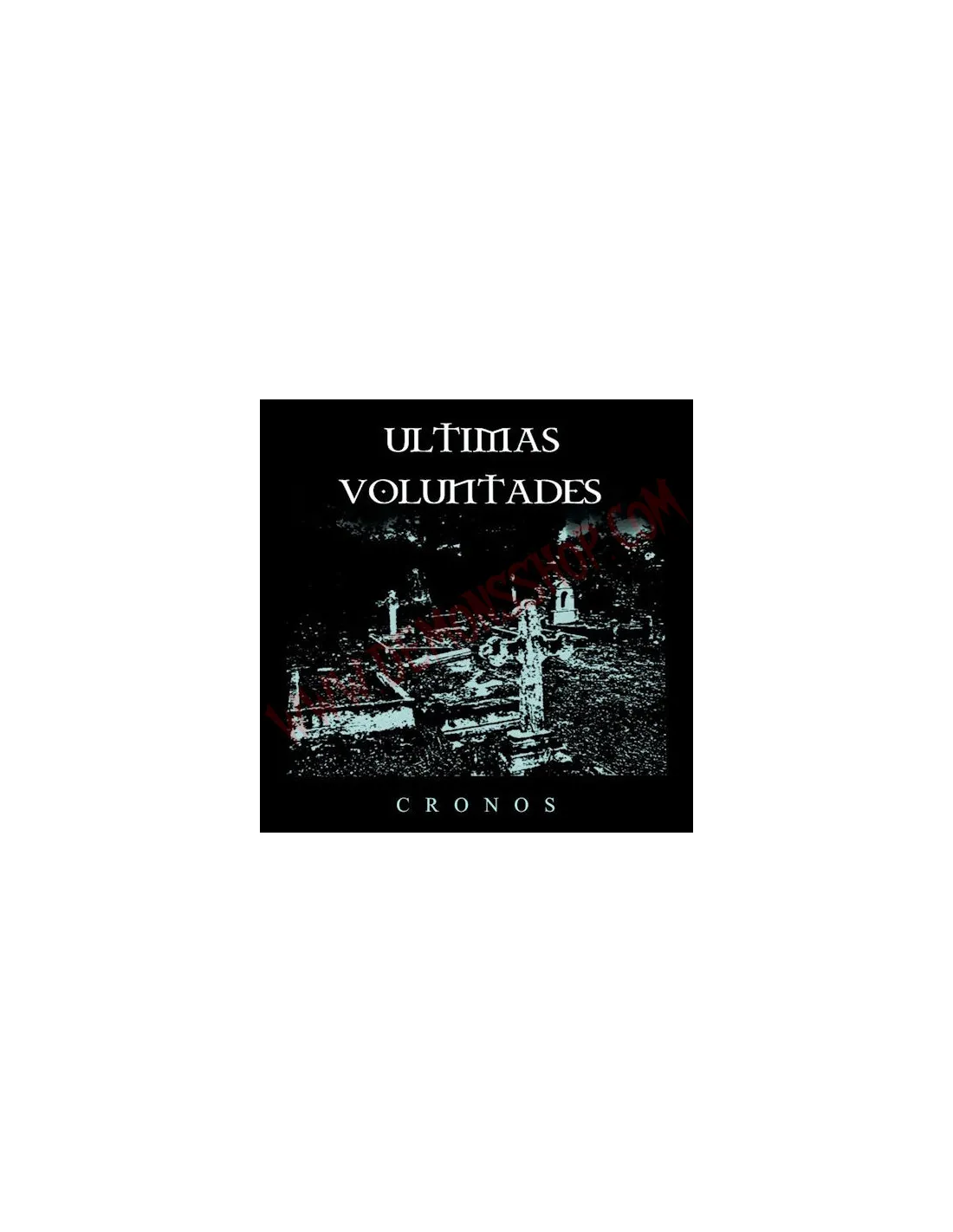 VINILO LP ULTIMAS VOLUNTADES  CRONOS